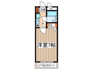 府中ペガサスビルの物件間取画像